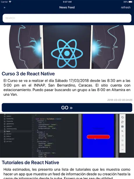 Updated App