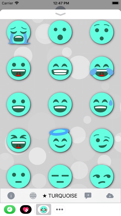 TURQUOISE Emoji • Stickers