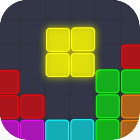 Snímky obrazovky (9) Neon Block Puzzle : Fill Board