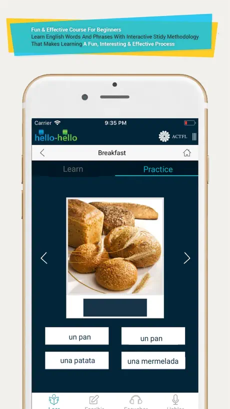 Learn Spanish Vocabulary (HH)