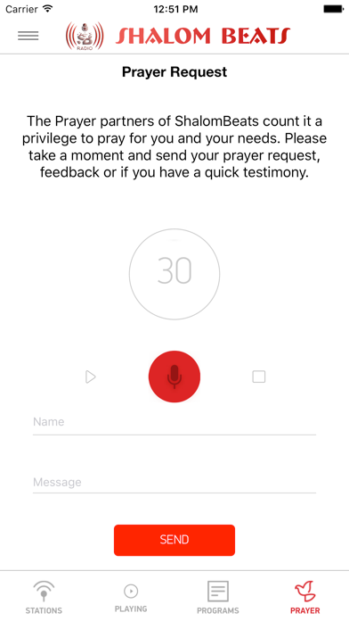 Shalom Beats Radio iPhone screenshot 4 - Music app