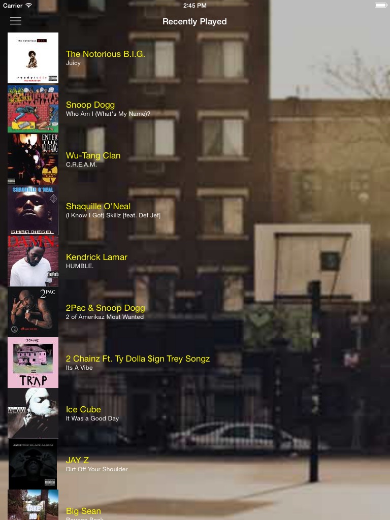 ShaqFu Radio screenshot 2