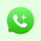 With WhatsDual you can send text messages, voice messages, photos, videos, documents and emojis
