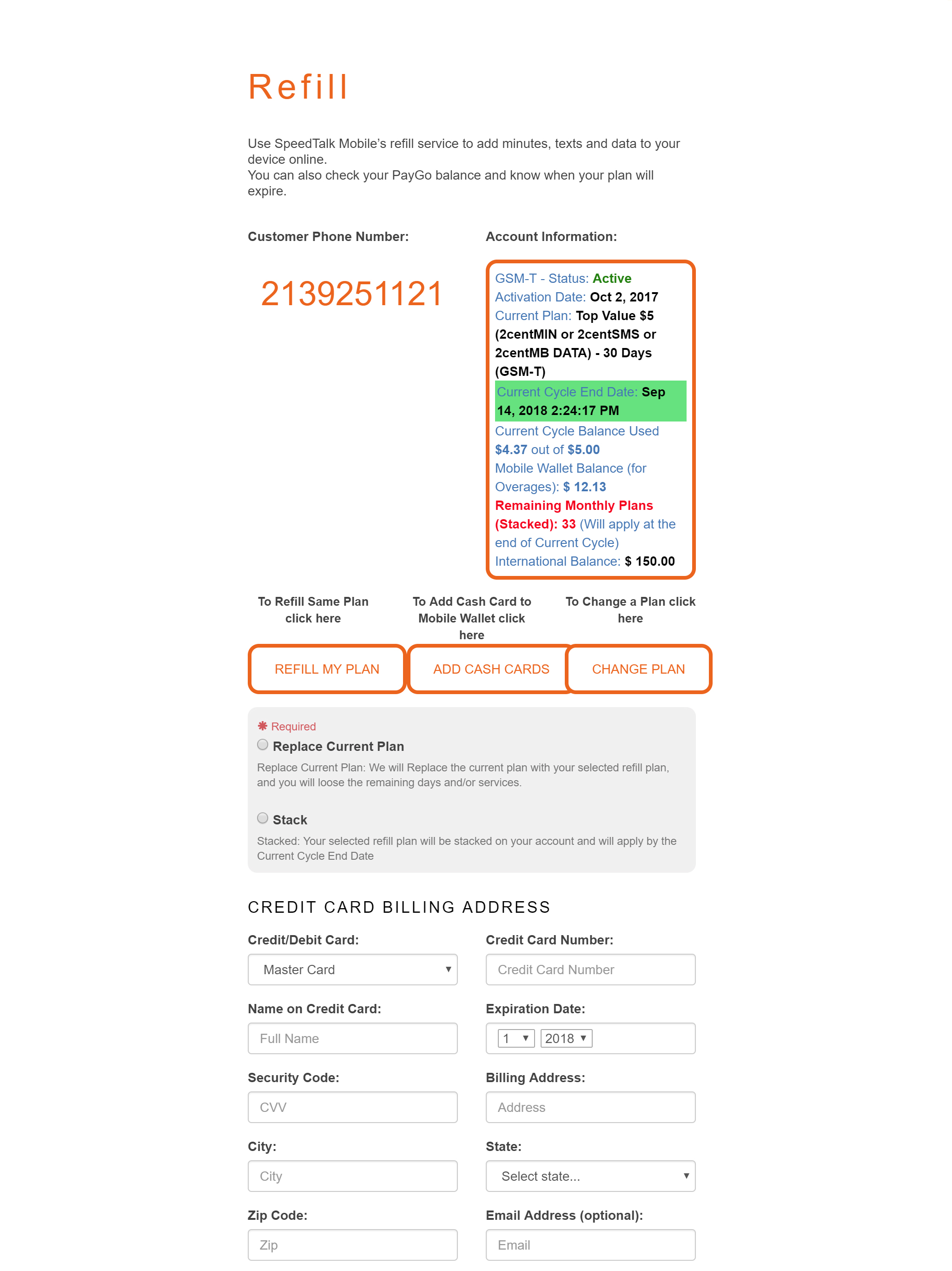 SpeedTalkMobile screenshot 8