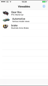 Creo View Mobile screenshot