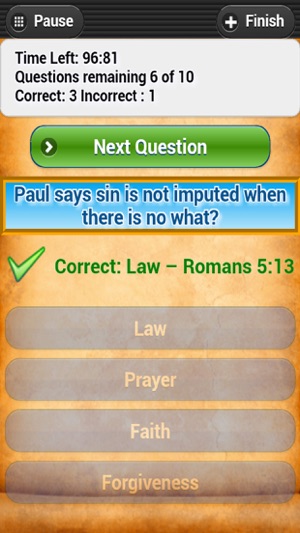 Bible Trivia Quiz - No Ads - Bible Study(圖3)-速報App