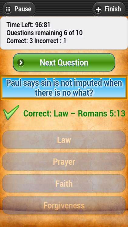 Bible Trivia Quiz - No Ads - Bible Study