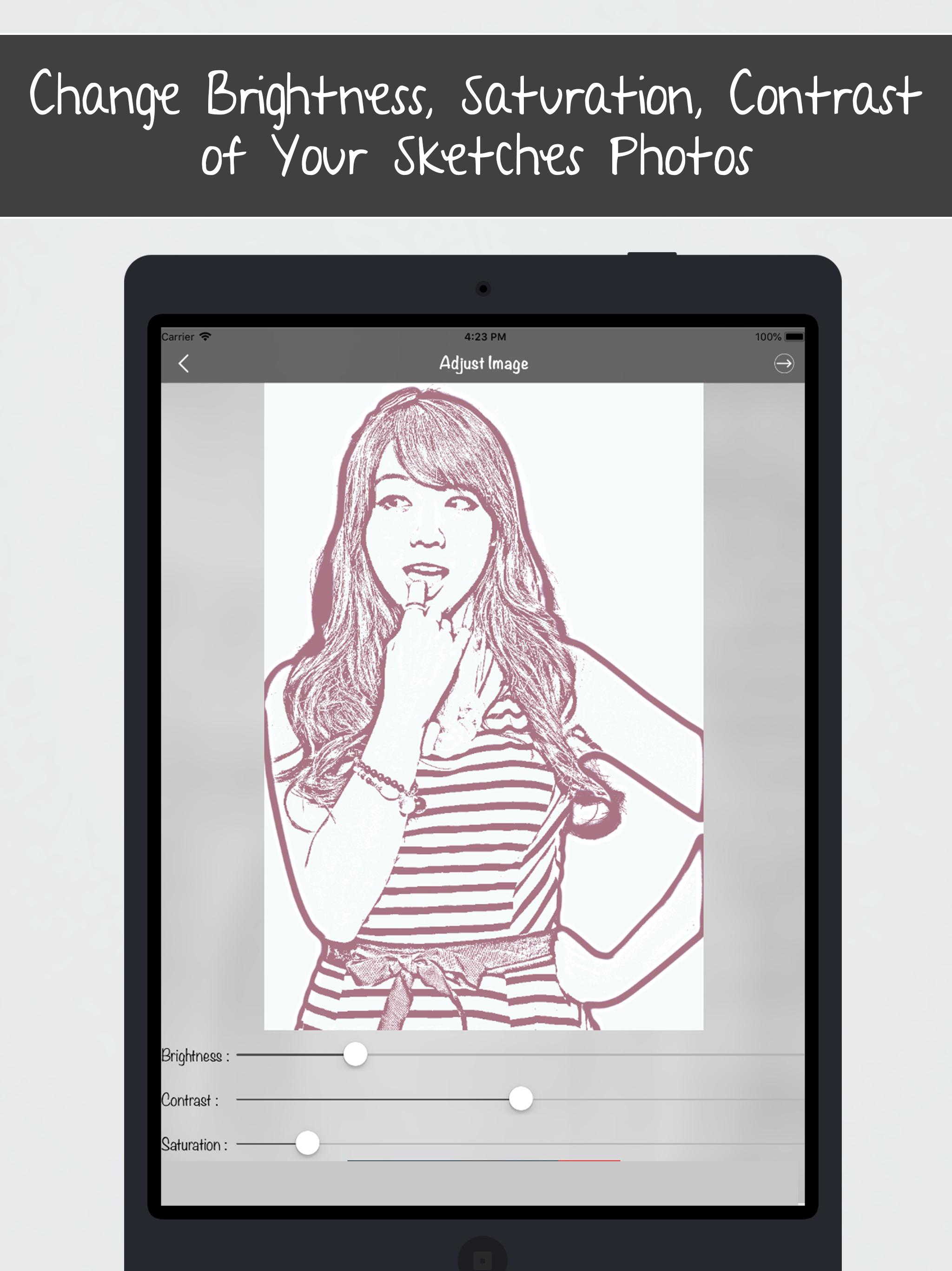Colourful Sketch Photo Editor