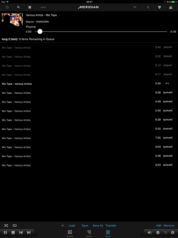 Sooloos iPad screenshot 4 - Music app