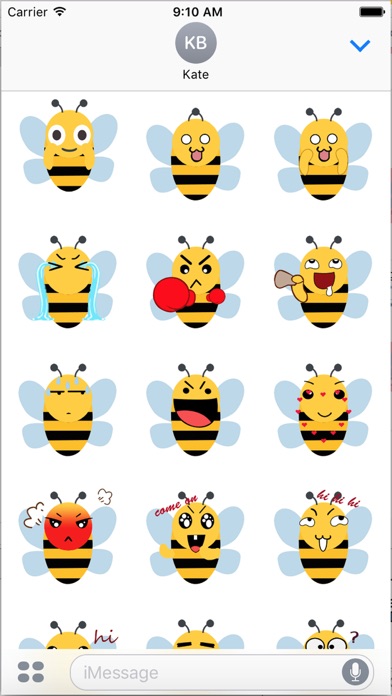 Bebe - Bee Emoji GIFs screenshot 2