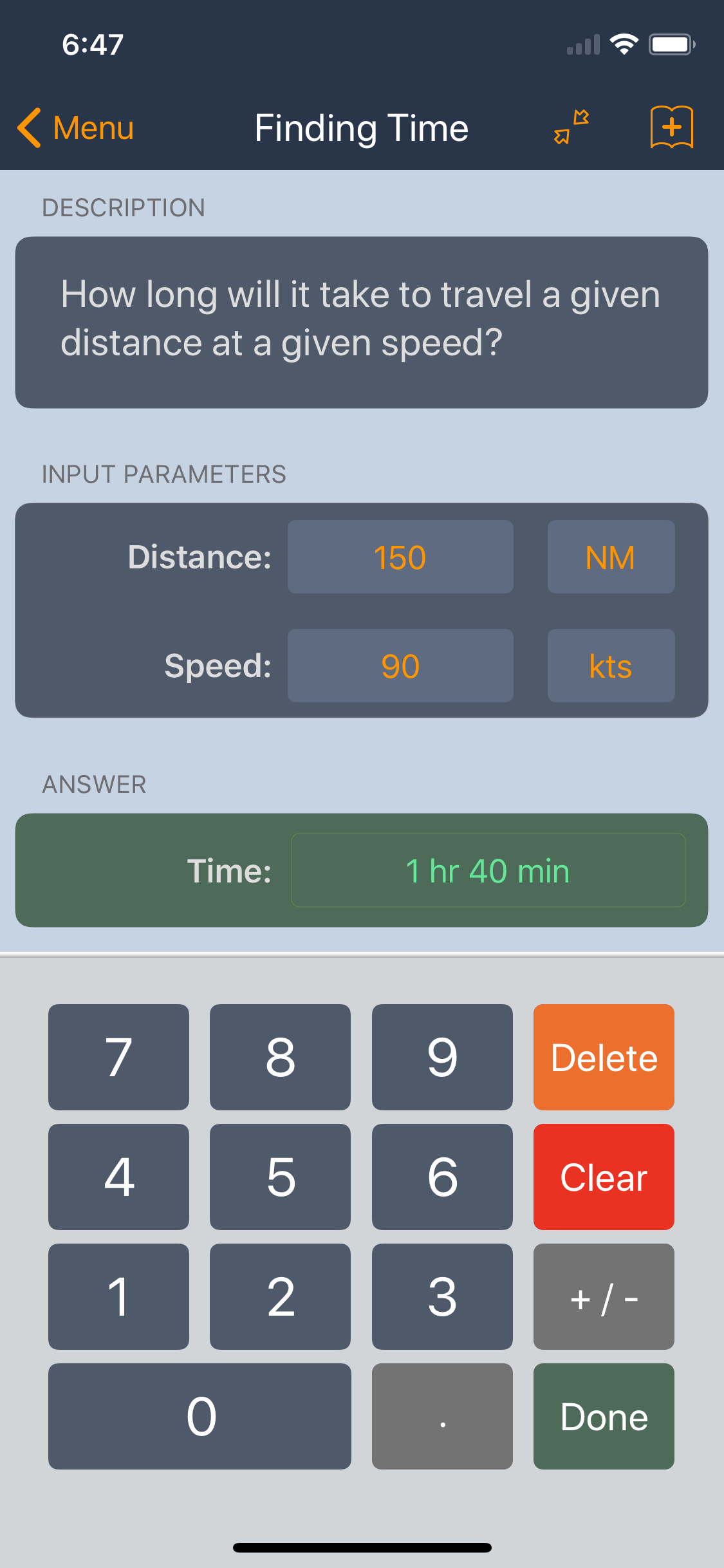 E6B Aviation Calculator