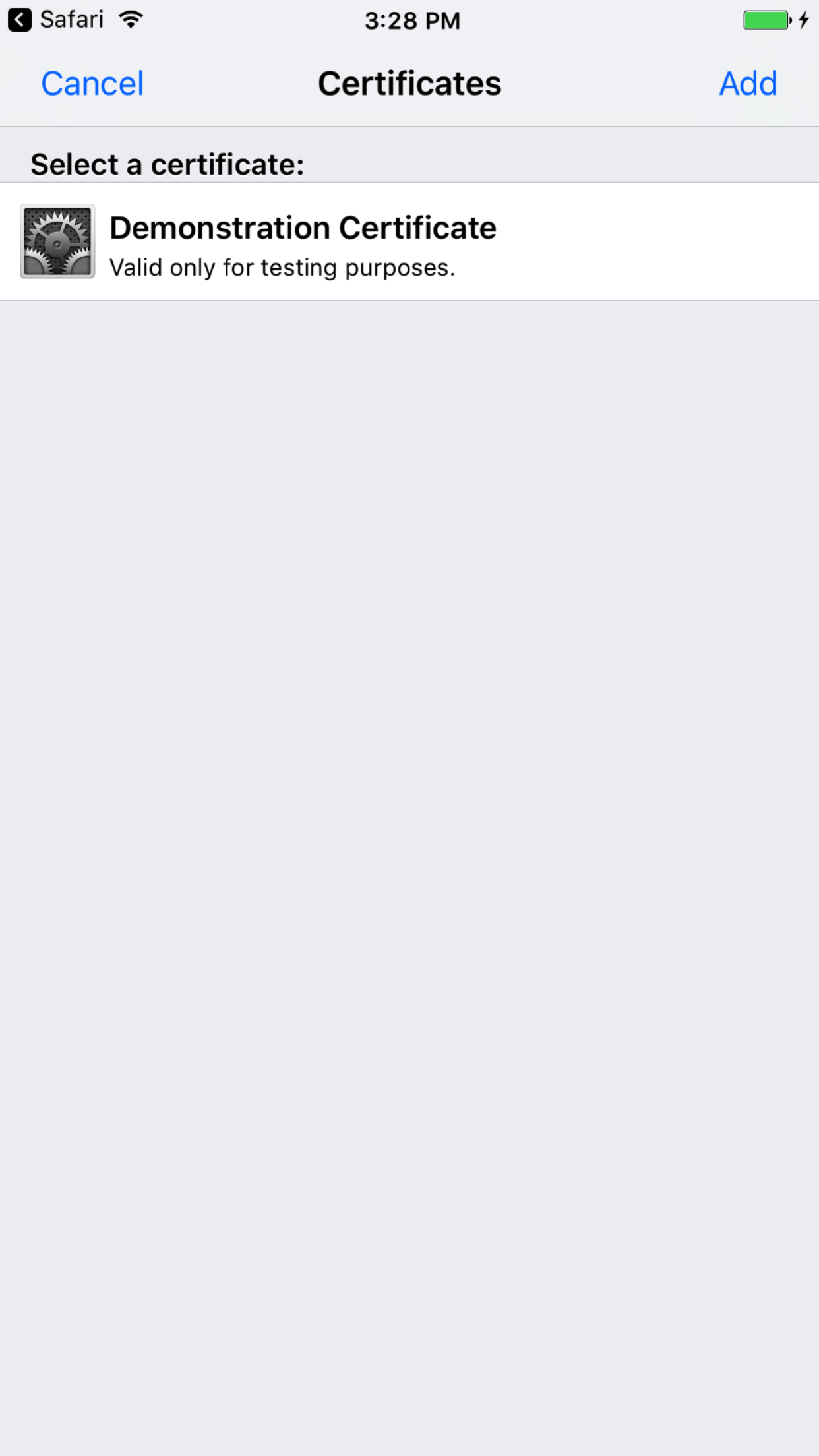 Mobile Signer screenshot 3