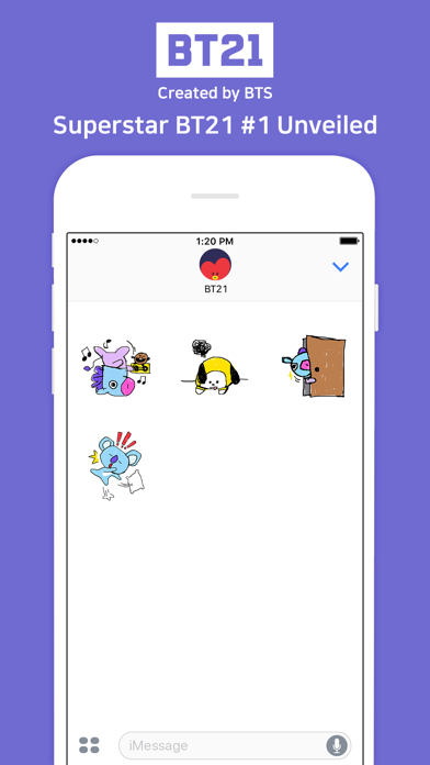 Screenshot #3 pour Superstar BT21 #1 Unveiled