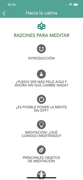 Game screenshot Hacia La Calma - Meditación apk