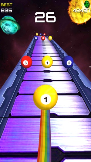 Galaxy Roll Ball 3D