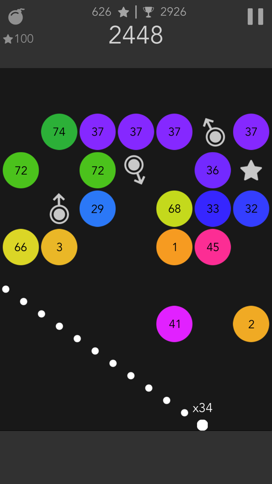 #5. Balls.io vs Bricks (iOS) By: 咏武 王