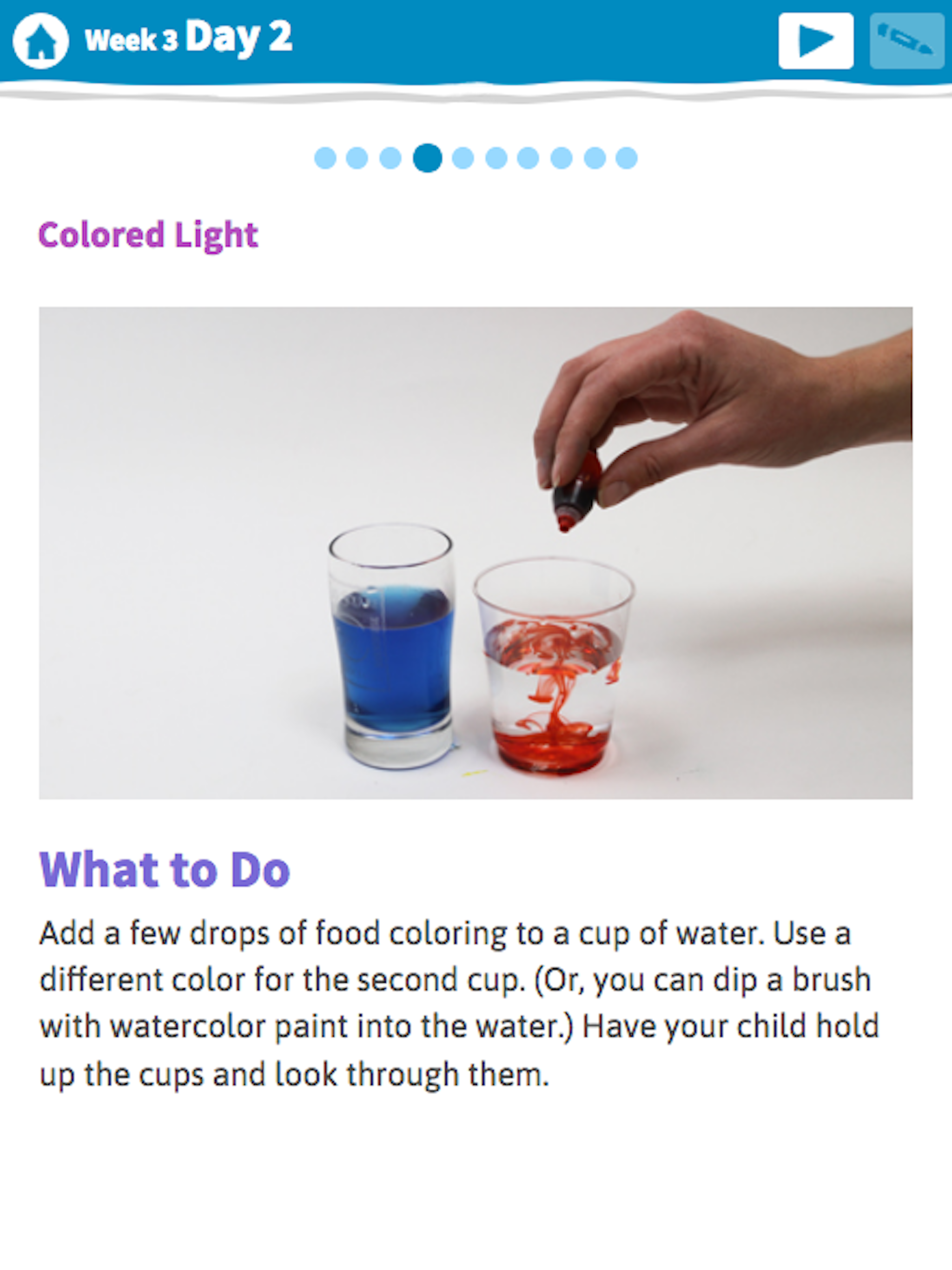 PEEP Family Science: Colors
