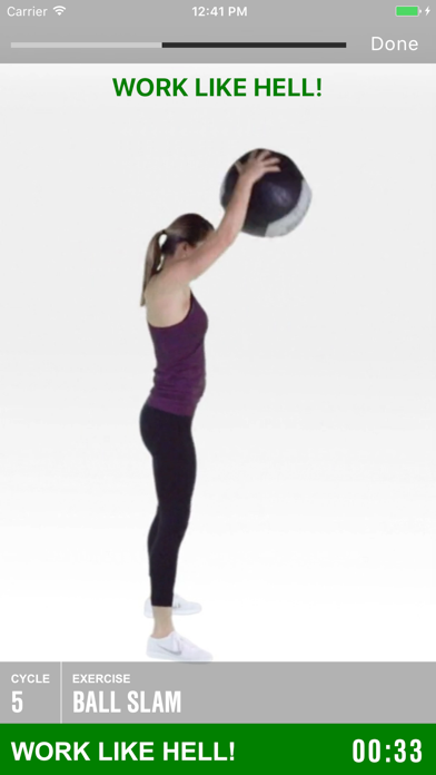 The 18-Minute Workout iPhone screenshot 5 - Health & Fitness app