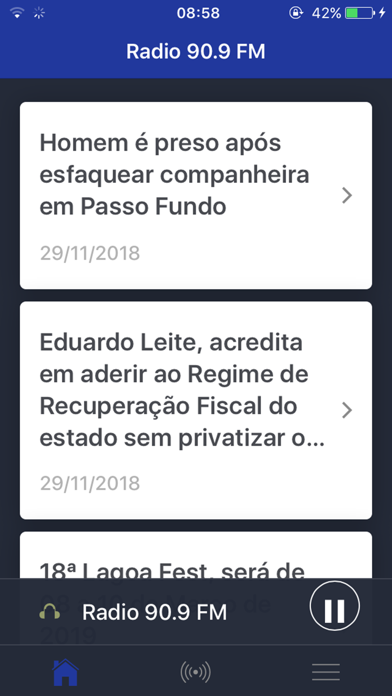 Screenshot #2 pour Rádio 90.9 FM