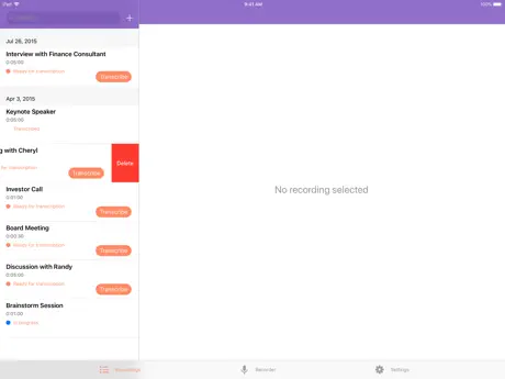 TranscribeMe