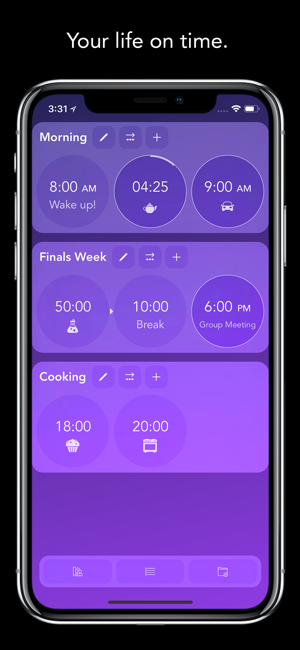 ‎onTimer - Your Life on Time Screenshot