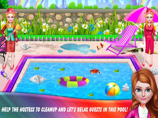 Luxury Hotel Hostess Girls Job iPad screenshot