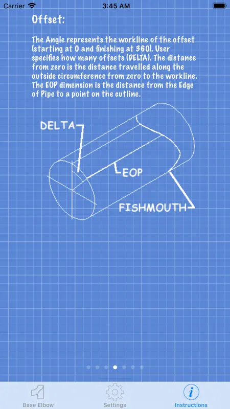Piping Base Elbow Layout Calc screenshot 7 of 8