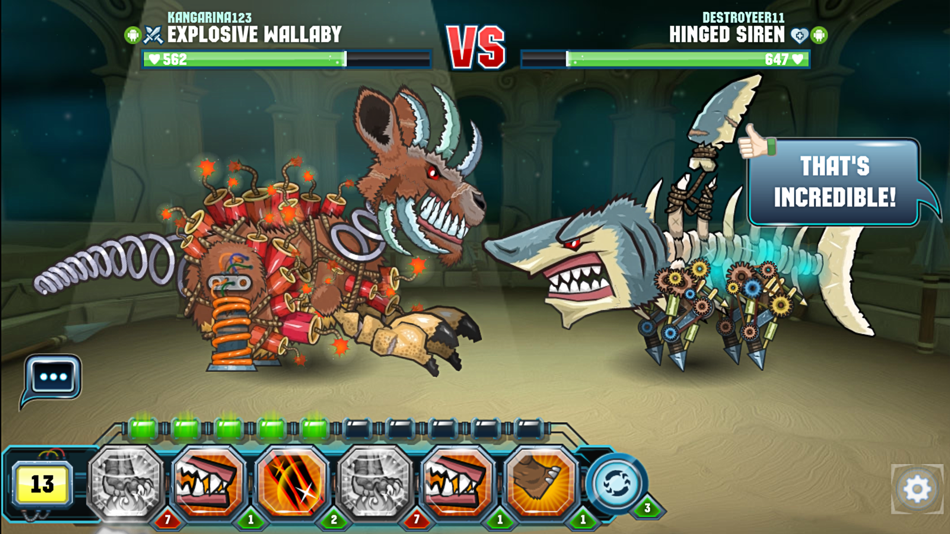 #2. Mutant Fighting Arena (iOS) Podle: Y8