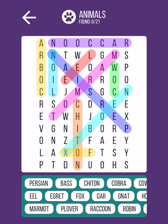 Screenshot #5 pour Word Finder Master