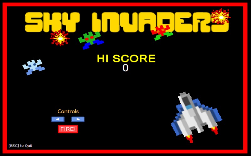 Screenshot #1 pour Sky Invaders