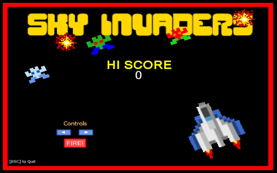 #1. Sky Invaders (macOS) 由: Alphaworks