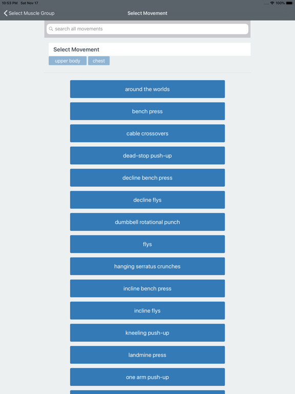 Riker iPad screenshot 3 - Health & Fitness app