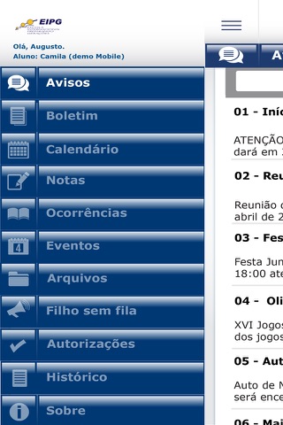 Escola Preparando Gerações screenshot 2