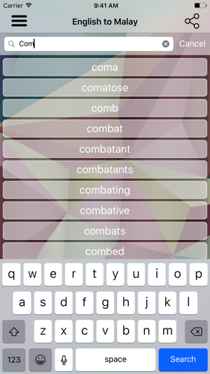English To Malay Dictionary and Translator(圖2)-速報App