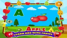 Game screenshot Fruit Names Alphabet ABC Games mod apk