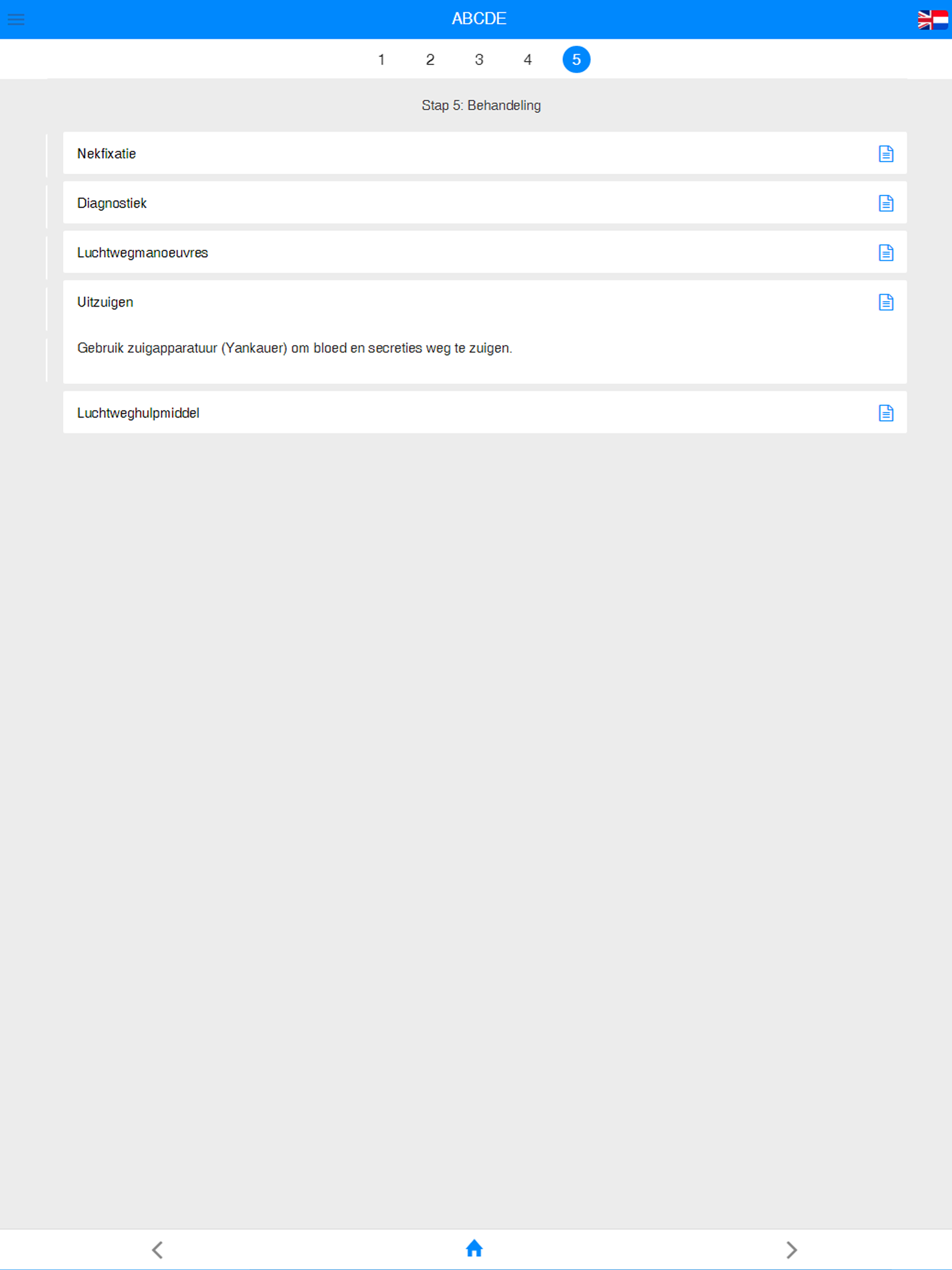 ABCDE app screenshot 9