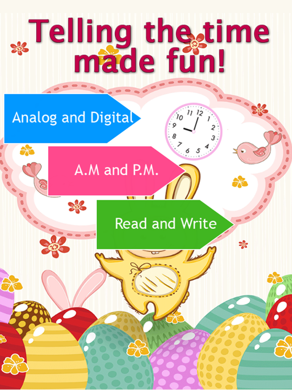Fun Reading Speaking Time Quiz iPad screenshot