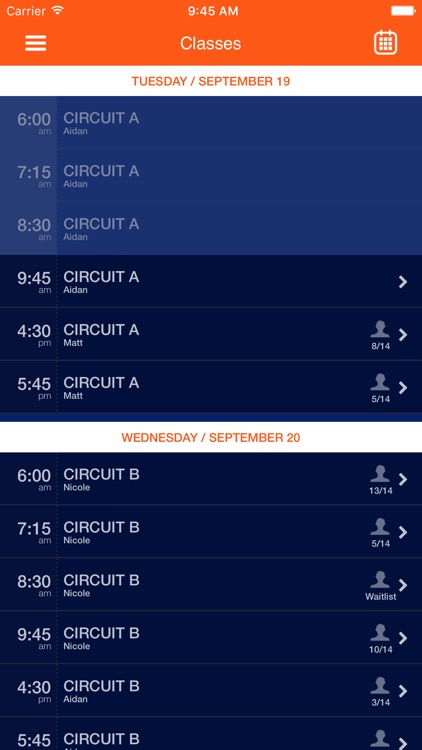 Group Interval Training