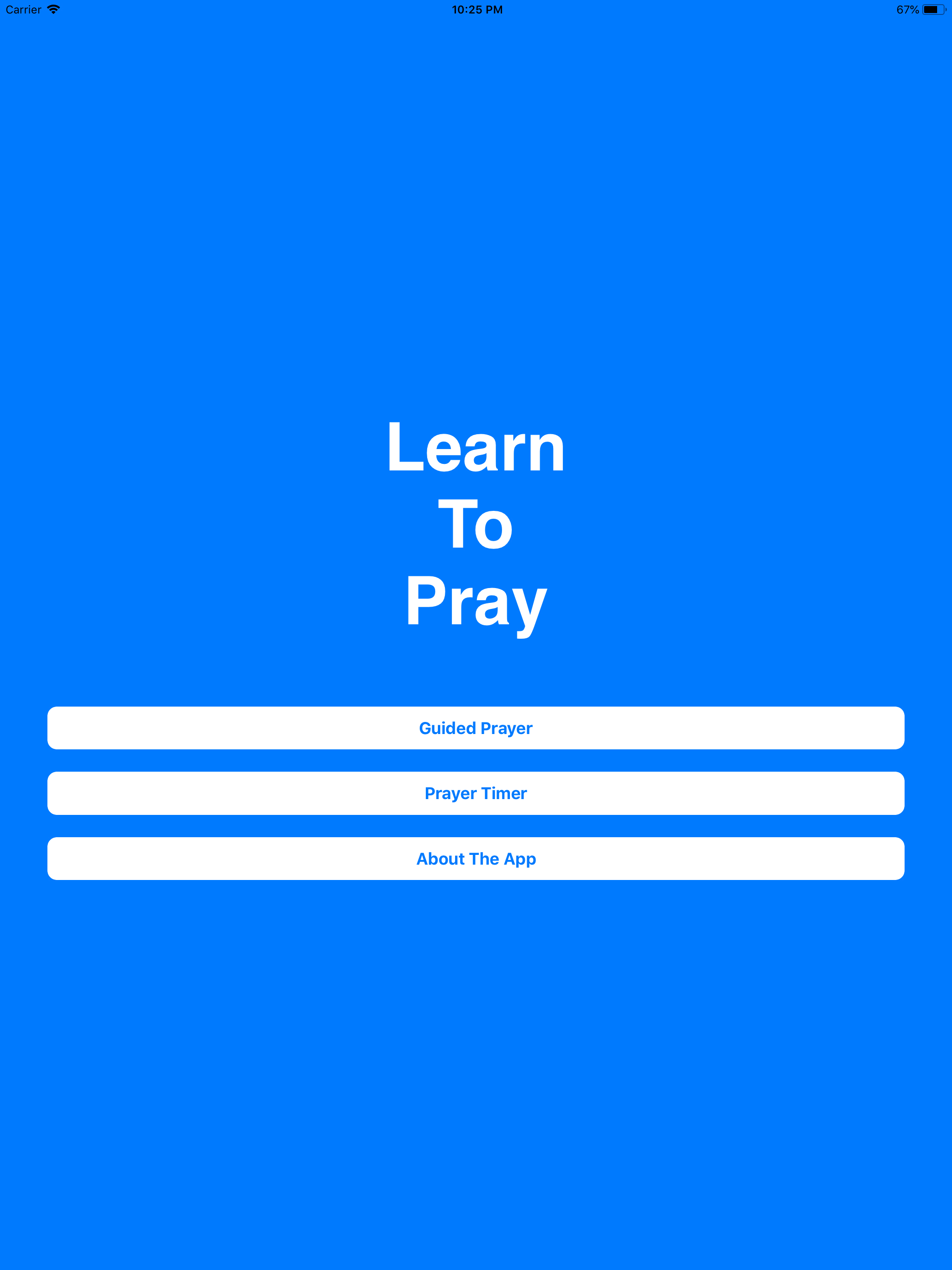 Learn To Pray