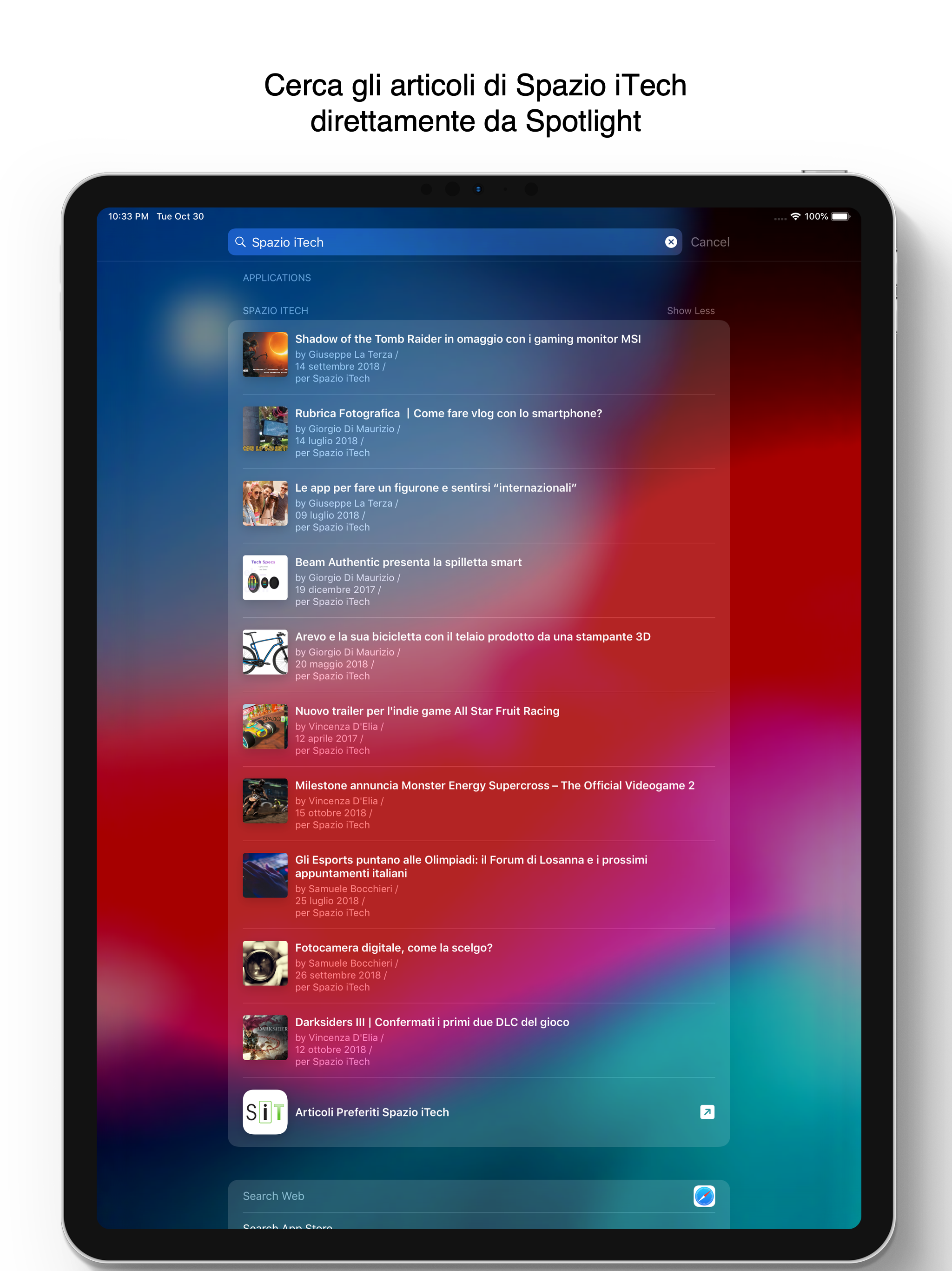Spazio iTech screenshot 11