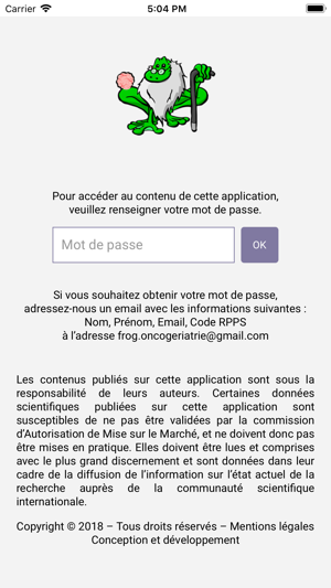 FROG Oncogériatrie(圖2)-速報App