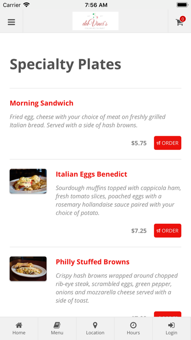 How to cancel & delete daVinci's Italian Restaurant from iphone & ipad 3