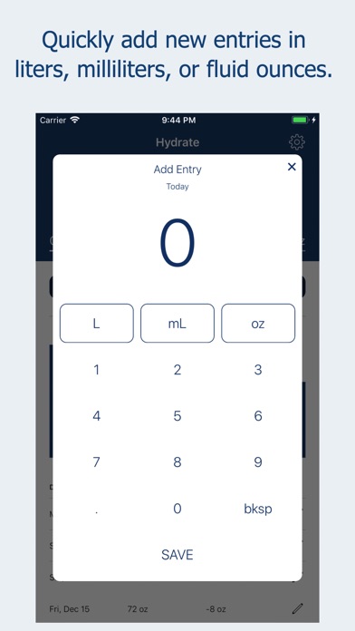 Hydrate - Daily Water Tracker screenshot 3