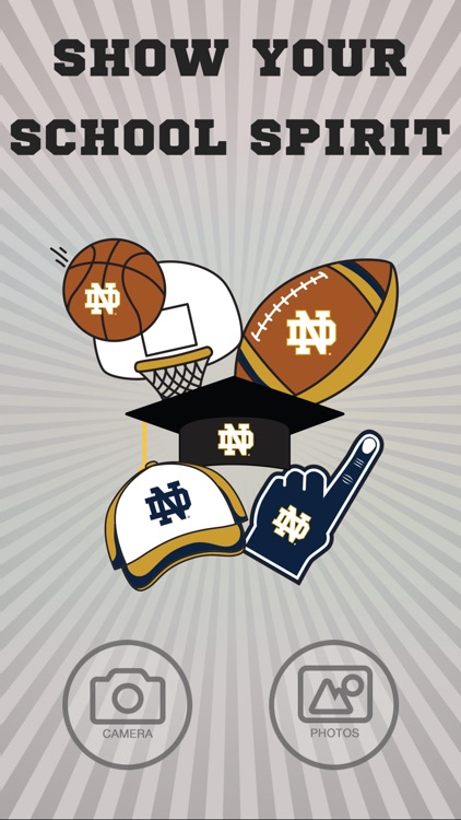 Notre Dame Pro Selfie Stickers