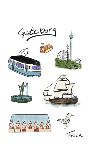 Göteborg Stickers(圖2)-速報App