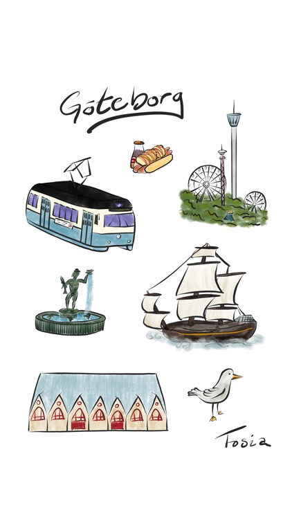 Göteborg Stickers