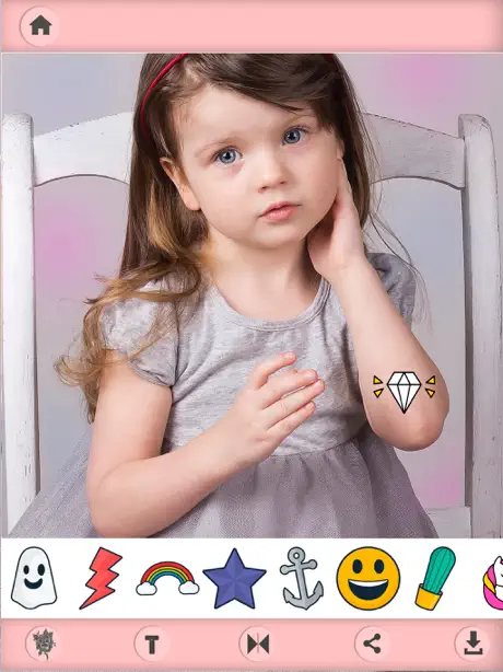 Tatuaje para poner en la foto