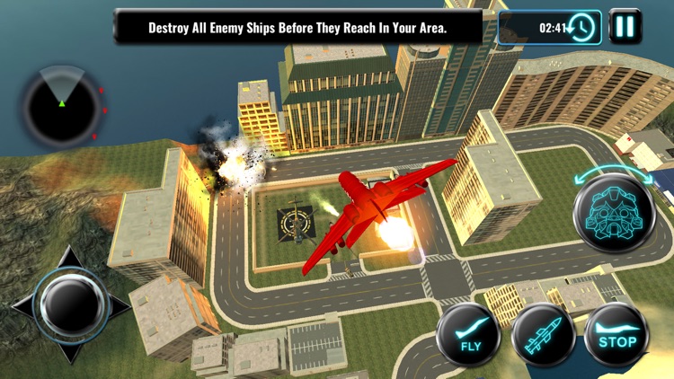 Air Robot Battle Game screenshot-3