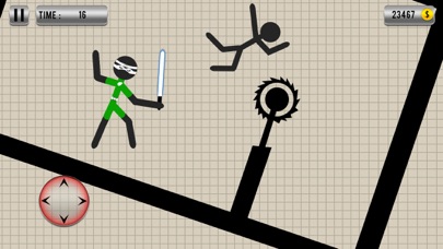 Warrior Stickman Fighting Hero screenshot 3