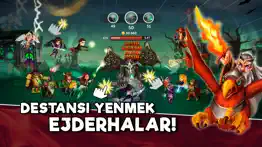 tap ejderha - tıkırtı kahramanlar rpg oyun iphone resimleri 3